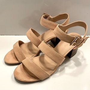 J Crew tan/beige sandals
